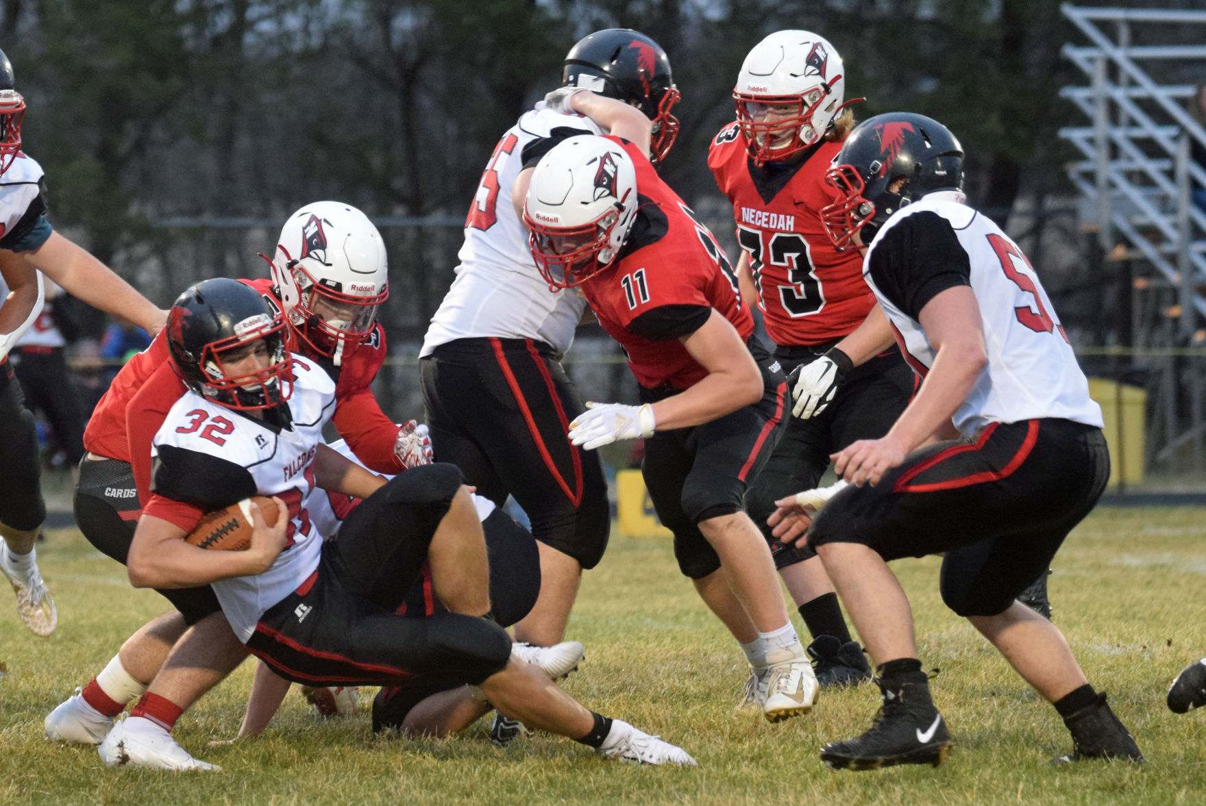 Necedah tackle